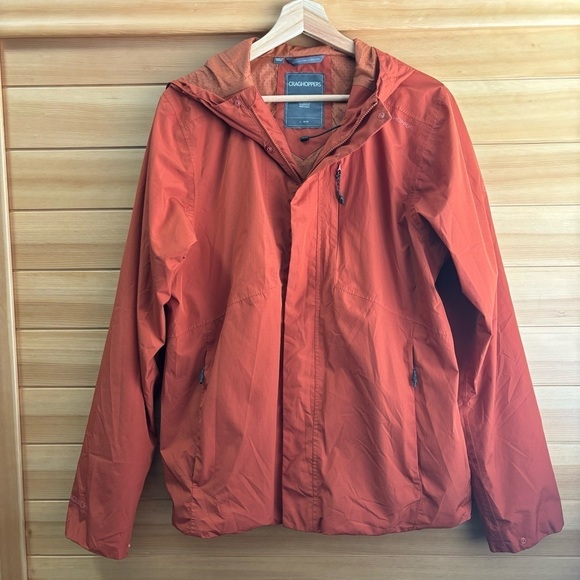 Craghoppers Treviso Men's Orange Breathable Lightweight Packable Hiking Jacket - Picture 8 of 8